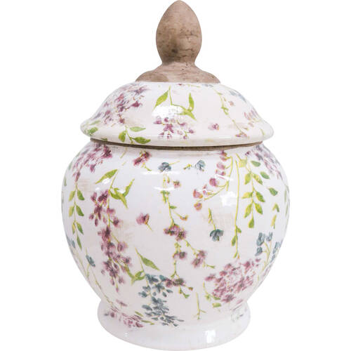 LVD Ceramic Ginger Jar Home Decor 26cm Petite Maison