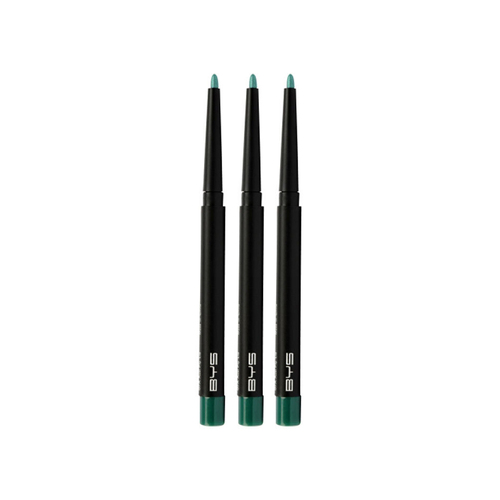 3PK BYS Automatic 0.2g Eyeliner Pencil Makeup Jade