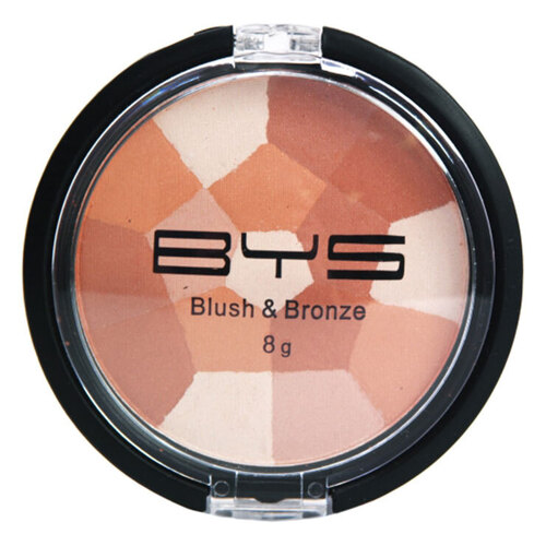 BYS Blush & Bronze 8g Mosaic Compact Light Glow
