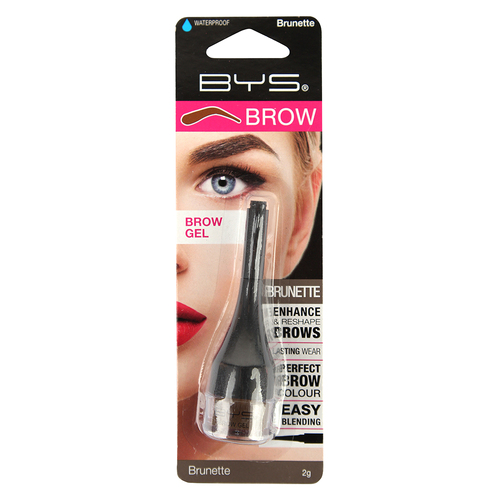 BYS Eyebrow Gel Waterproof Blending Makeup Brunette 2g