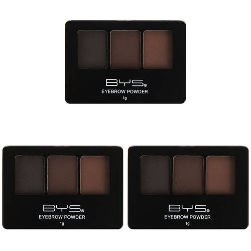 3PK BYS Brow Powder Trio Bold Brows 