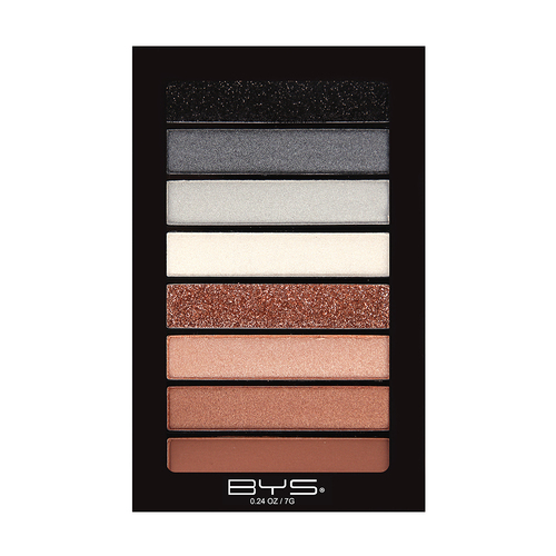 BYS 7g Eyeshadow Makeup Palette Bare All - 8 Shades