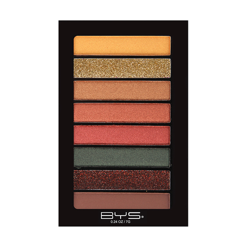 BYS 7g Eyeshadow Makeup Palette Jungle Rock - 8 Shades
