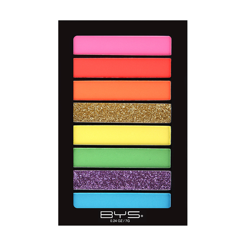 BYS 7g Eyeshadow Makeup Palette Let's Party - 8 Shades