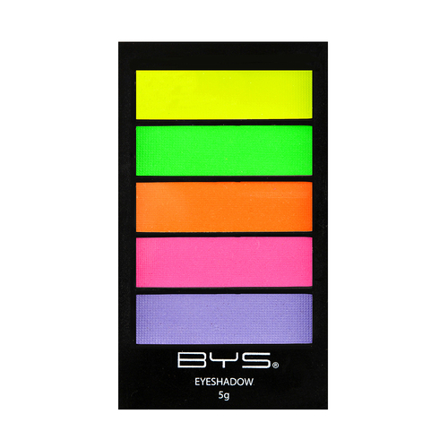 BYS Eyeshadow Palette Neons - 5 Shades 5g