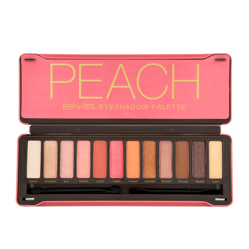 BYS Peach Eyeshadow Palette