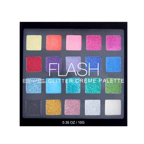 BYS Flash Glitter Creme Eyeshadow Palette