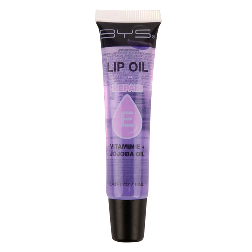 BYS Chapped Lip Oil Gloss Repair Vitamin E & Jojoba Oil 13ml