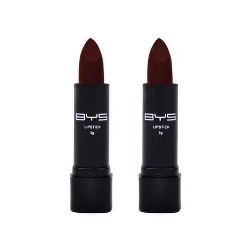 2PK BYS Lipstick Berry Dark 3g Lip Colour Beauty Face Makeup