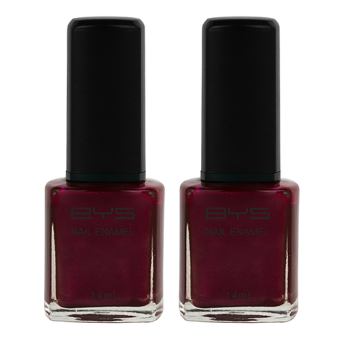 2PK BYS 14ml Nail Polish Ruby Jewel