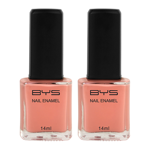 2PK BYS 14ml Nail Polish Prima Ballerina Pink