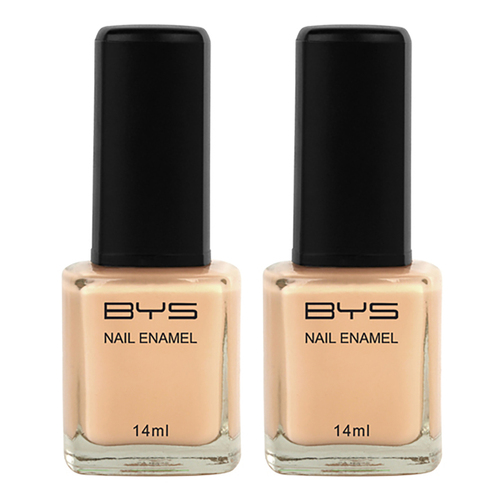 2PK BYS 14ml Nail Polish Pretty As A Peach