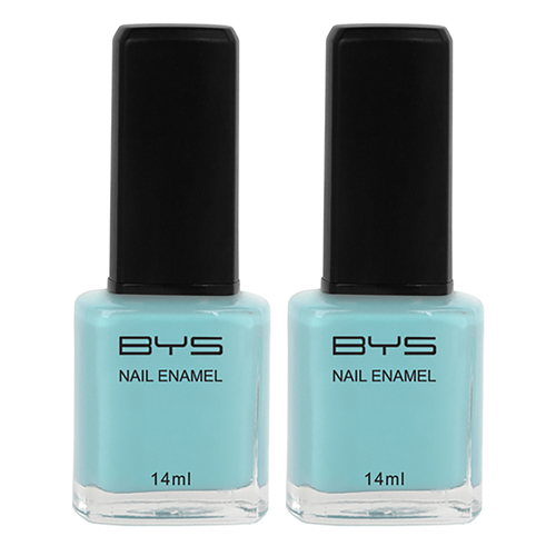 2PK BYS 14ml Nail Polish Sky's The Limit Blue