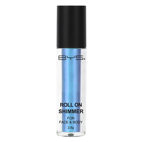 BYS Roll On 2.8g Shimmer Face/Body Makeup Cosmetic - Atlantic Blue