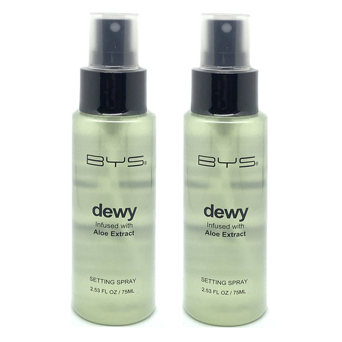 2PK BYS Dewy Skin/Makeup 75ml Setting Spray w/ Aloe Extract