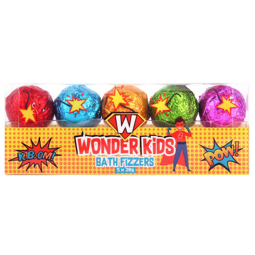 5pc Wonderkids 28g Bath Fizzers