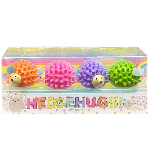 4pc Hedgehugs 1.2g Lipbalms