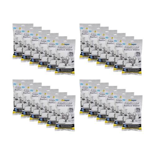 24x 60PK EaziWipes Appliance Surface Cleaning Wipes Grease Grime Removal