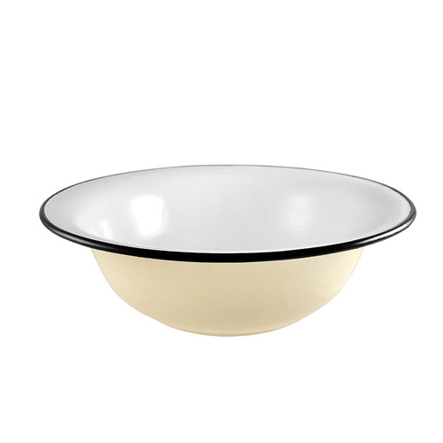 Urban Style Enamelware 32cm Round Basin Bowl - Cottage