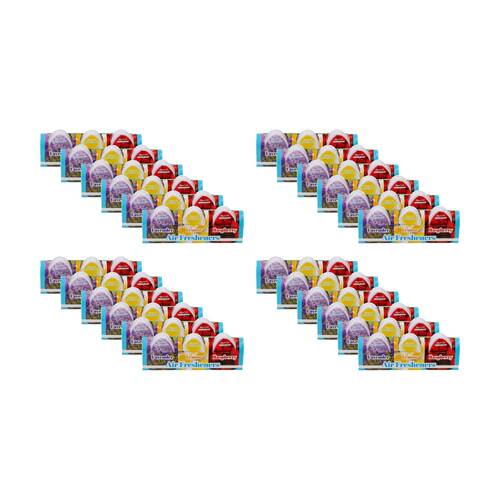 24x 3pc Cleana Air Freshner Gel Home Fragrance Lavender/Lemon/Raspberry 60gm