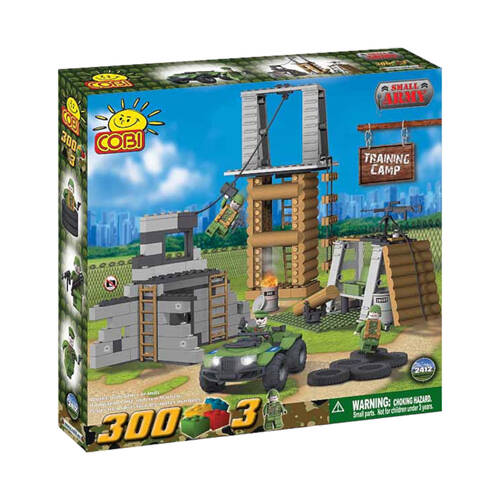 300pc Small Army Training Camp Construction Buildable Figure Set