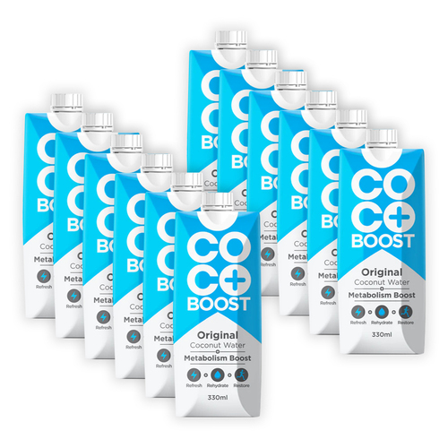12pc Cocoboost Original Metabolism Boost 330ml Coconut Water
