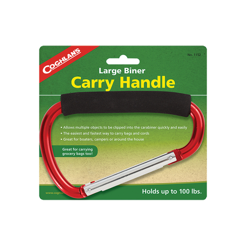 Coghlans Large Carabiner Carry Handle Assorted