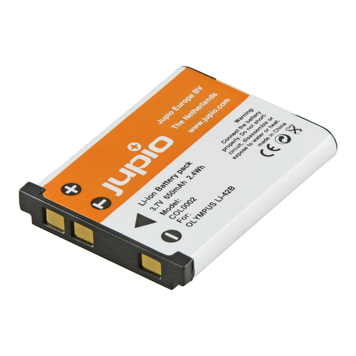Jupio Li-Ion 3.7V 650mAh Rechargeable Battery For Olympus Li-40B/Li-42B Cam