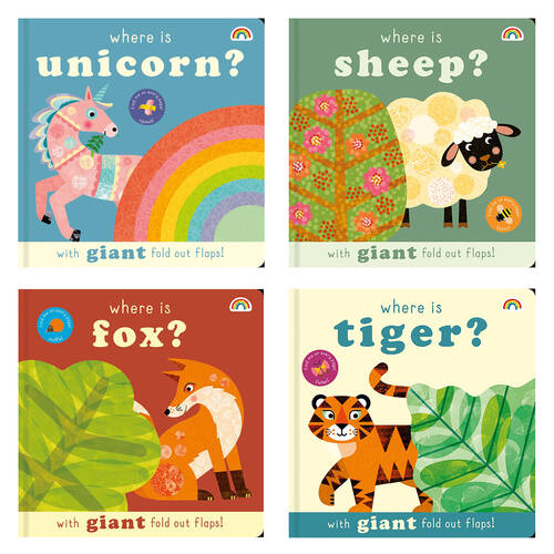 4 Book Set - Really Decent Books Where Is Interactive 3y+ Kids's Activity Book