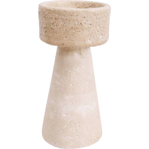 LVD Cement Candle Holder Home/Lounge Decor 20cm Sardinia