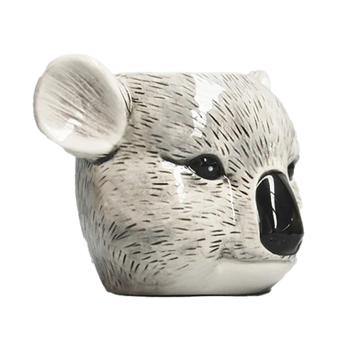 White Moose 13x16cm Ceramic Pot Planter Decor - Koala