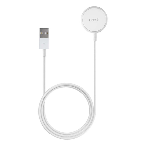 Crest 15W Magsafe Magnetic Wireless Charger For Apple iPhone 12 - White