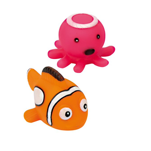 2PK Fumfings Novelty Small Light-Up Bath Toys 5cm - Assorted