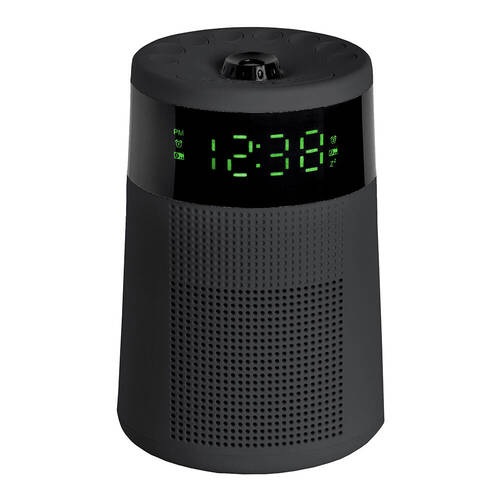 Lenoxx AM/FM Clock Radio w/ Projector
