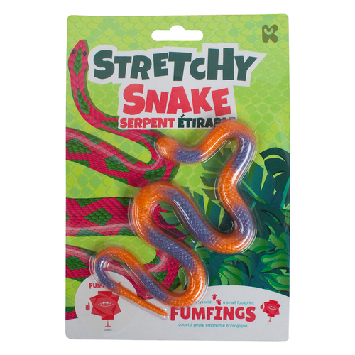 Fumfings Animal Stretchy Snake 21cm - Assorted