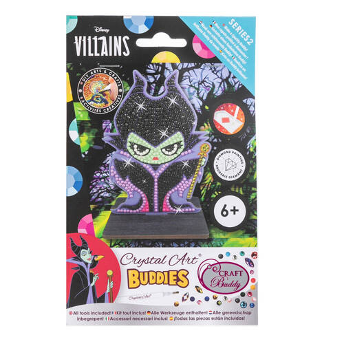 Craft Buddy Buddies Maleficent Kids/Children DIY Craft Kit 6y+