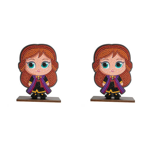 2PK Craft Buddy Buddies Anna DIY Craft Kit Kids/Children 6y+