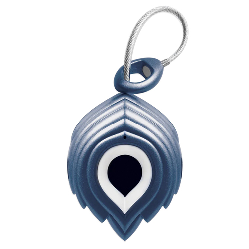 Crest SmartLock Fingerprint Cable Padlock Safety Lock - Blue