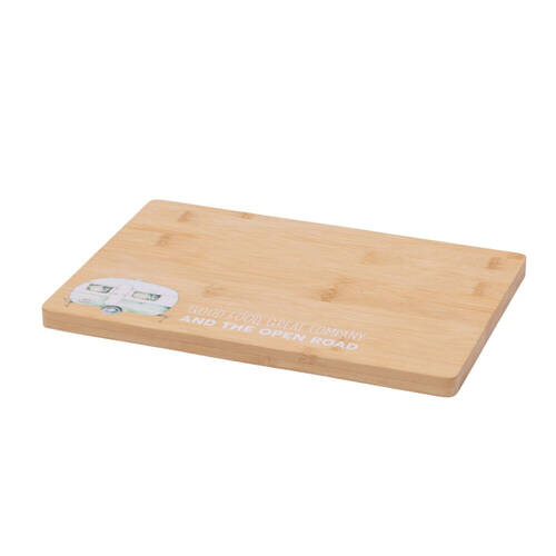 Splosh Caravan Bamboo Rectangle Serving Grazing Board 30x20cm Brown