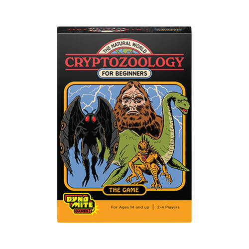 Steven Rhodes Cryptozoology For Beginners Tabletop Game 14+