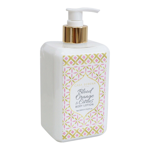 LVD Casa Serena 500ml Body Lotion/Moisturiser - Blood Orange & Citrus