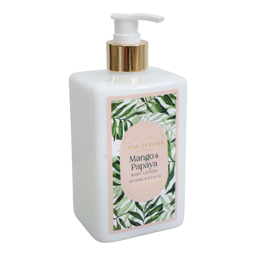 LVD Casa Serena 500ml Body Lotion/Moisturiser - Mango & Papaya
