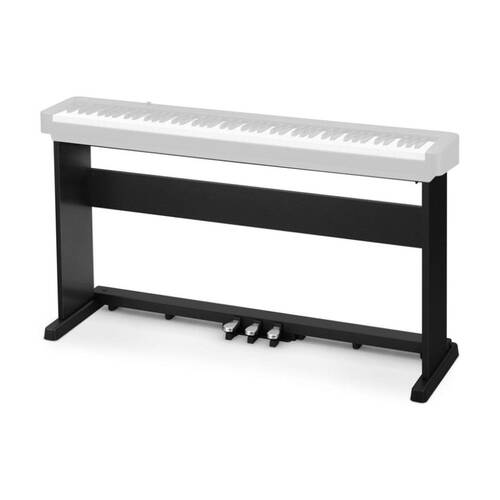 Casio CS470P Wooden Stand with Fixed Tri-Pedal Board Keyboard Stands Black
