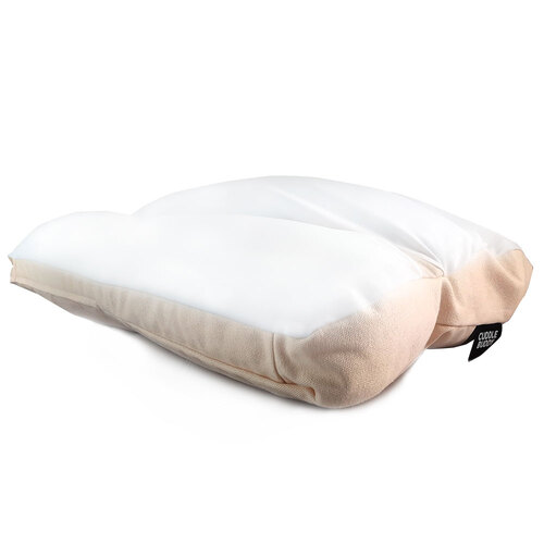 Cuddle Buddy Contoured Bed Pillow White
