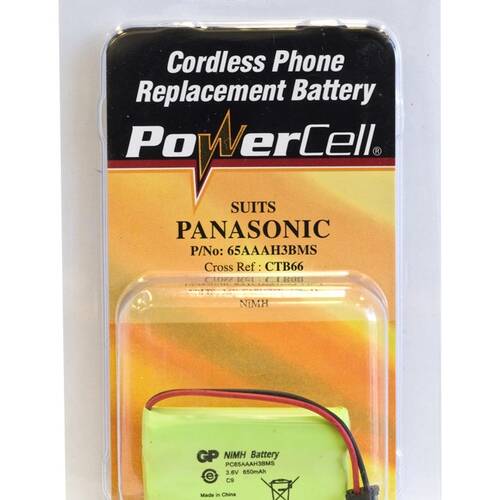 3.6V NIMH 650MAH PHONE BATTERY