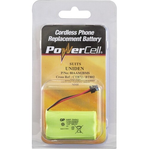 2.4V NIMH 800MAH BATTERY