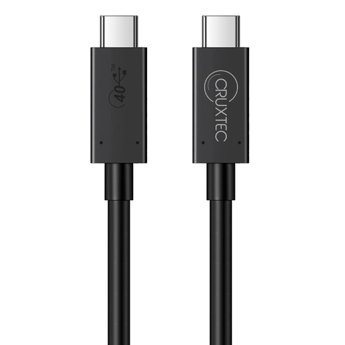 Cruxtec 1m USB-C to Type-C 8K@60Hz Laptop/Phone Sync & Charge Cable