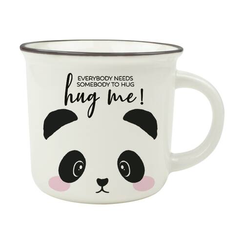 Legami Cup Puccino Bone China Mug Panda Printed Design 350ml Large Gift