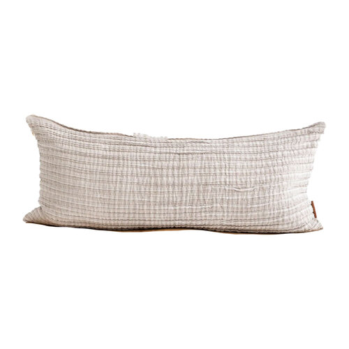 Huxford Grove The Airlie Cushion Rectangle 40x90cm - Natural