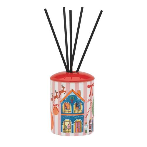 Porto Night Before Ceramic Liquid Reed Diffuser 100ml Multi-Coloured